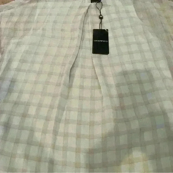 Emporio Armani lined blouse new NWT  size 38 women’s career casual dress xsmall - Picture 7 of 9